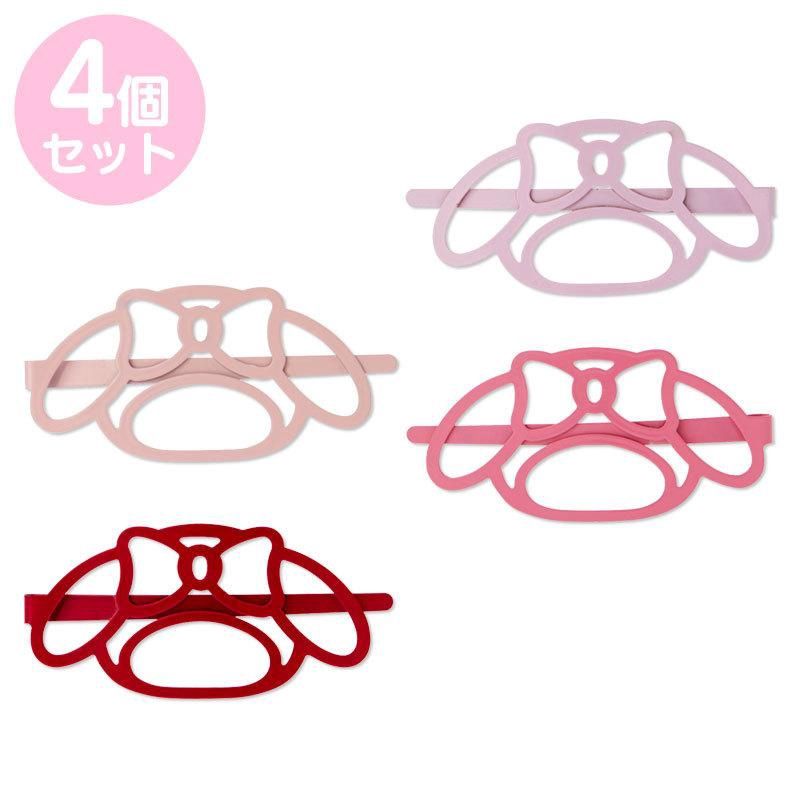 Sanrio My Melody Colorful Hairpin Face 4pcs