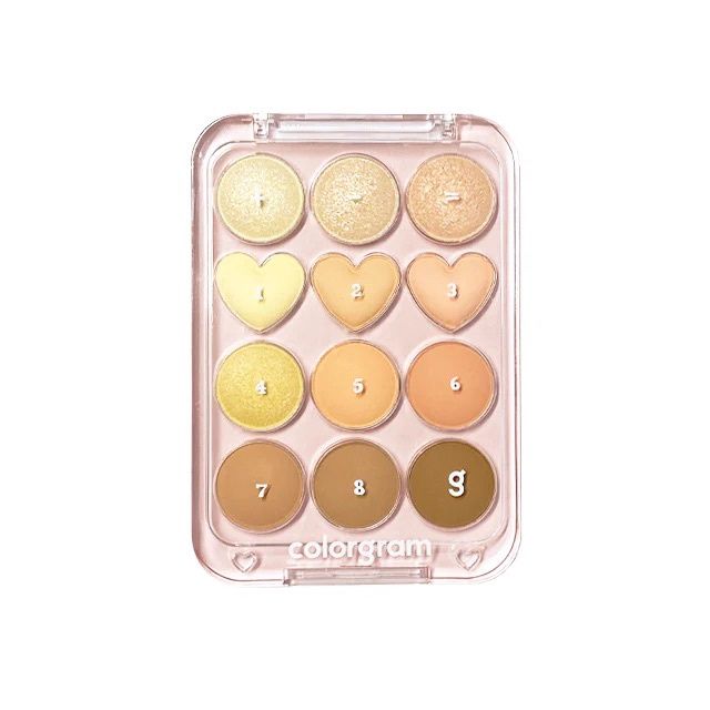 Colorgram Pin Point Eyeshadow Palette #05 Blossom Coral Love