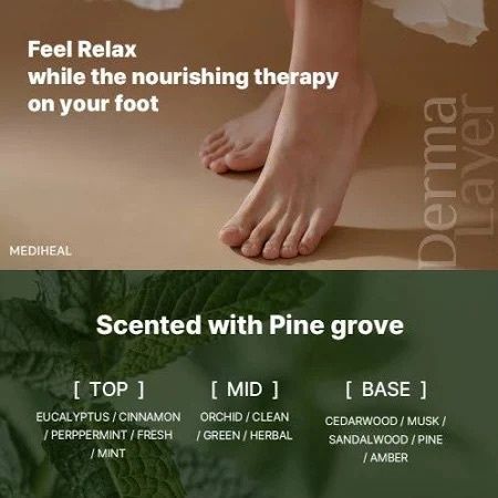 Mediheal Derma Layer Foot Mask 5pcs/Box