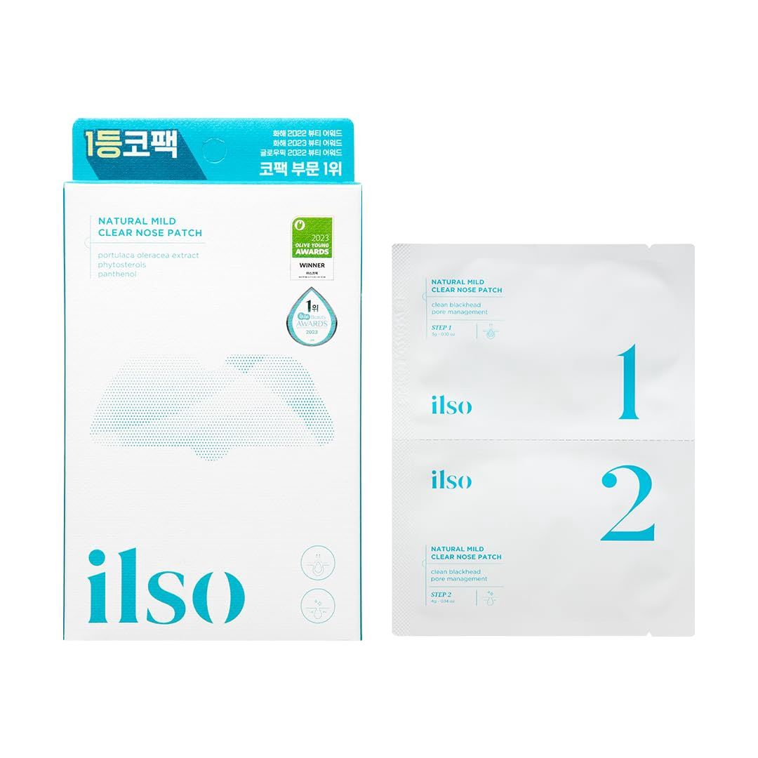 ilso Natural Mild Clear Nose Pack 5 Sets