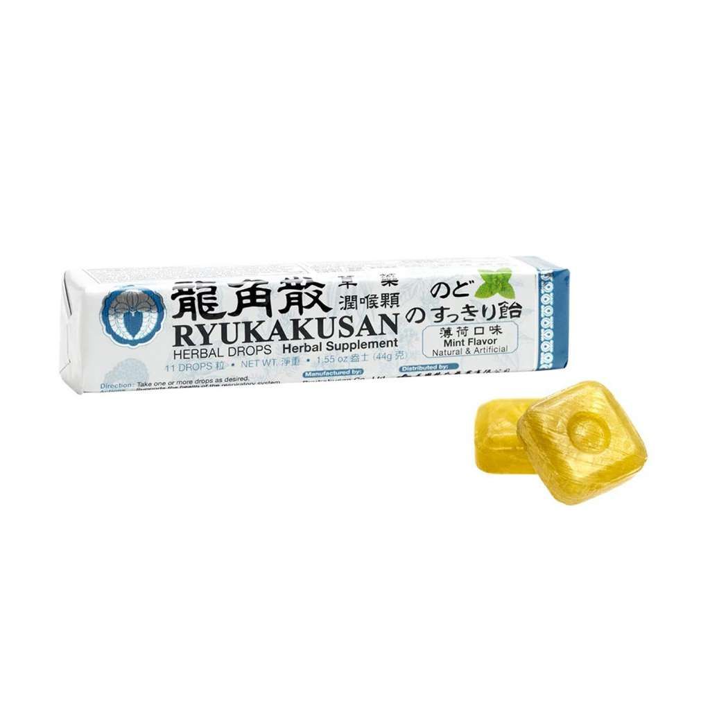 Ryukakusan Drop Herbal Mint 10pcs
