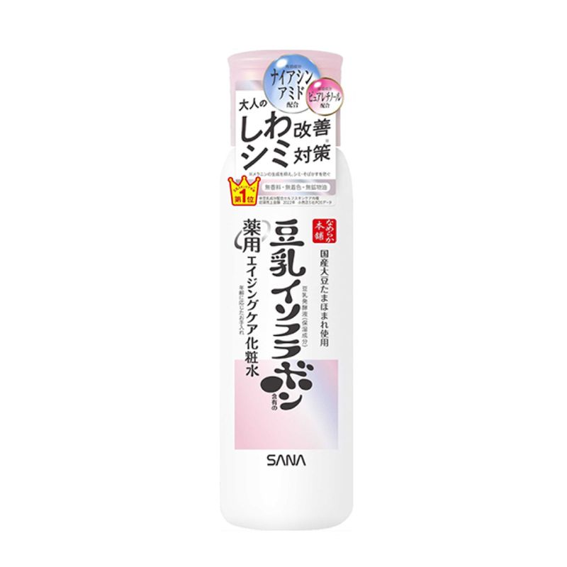 Sana Nameraka Soy Milk Wrinkle Brightening Care Toner 200ml