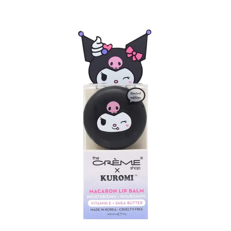 TCS Sanrio Kuromi Macaron Lip Balm (Blueberry Smoothie)