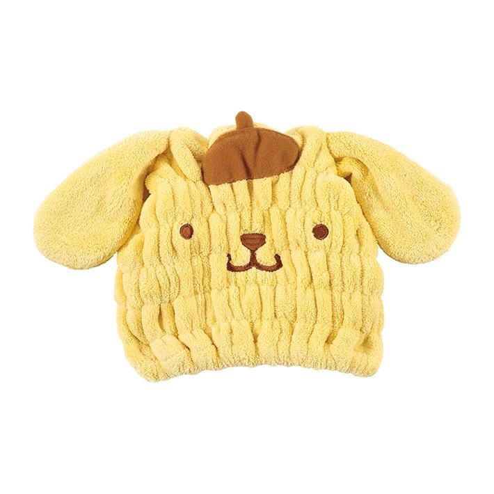 Skater Micro Fiber Hair Cap Towel - Pompompurin