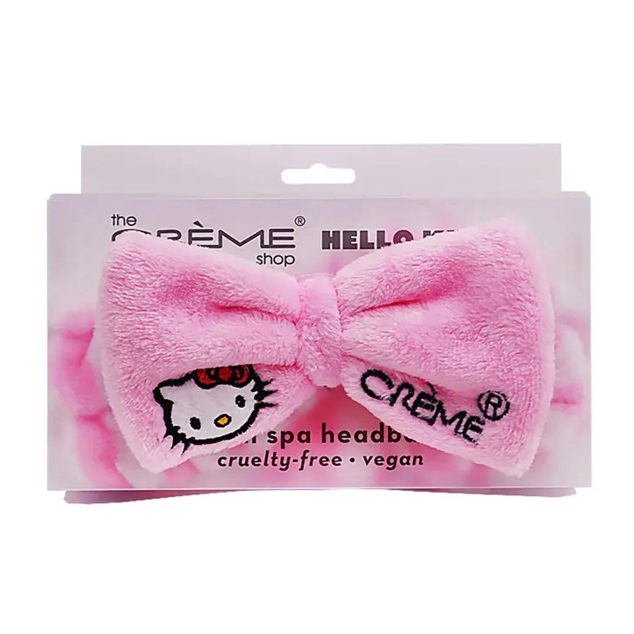 TCS Hello Kitty Plush Spa Headband (Pink Stripe)*