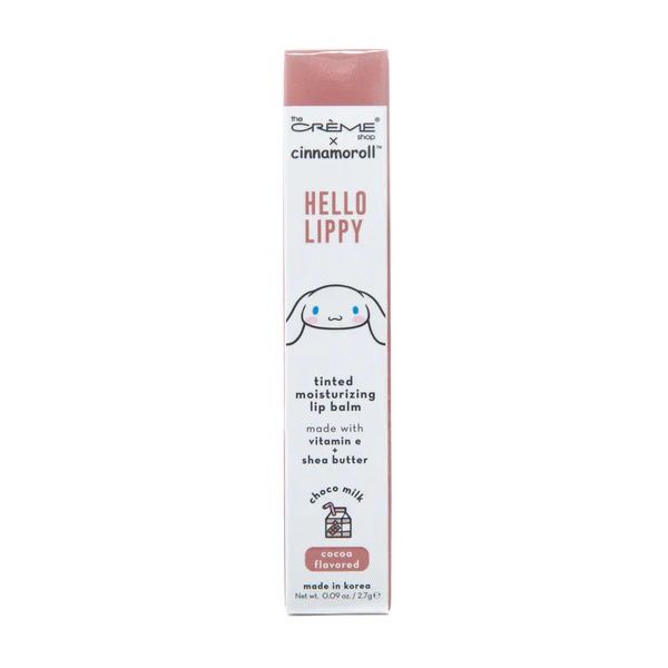 TCS Sanrio Cinnamoroll Hello Lippy Tinted Moisturizing Lip Balm (Choco Milk)