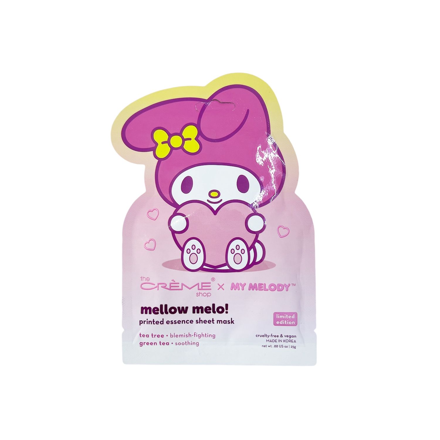 TCS Sanrio My Melody Purple Mellow-Melo Printed Essence Sheet Mask