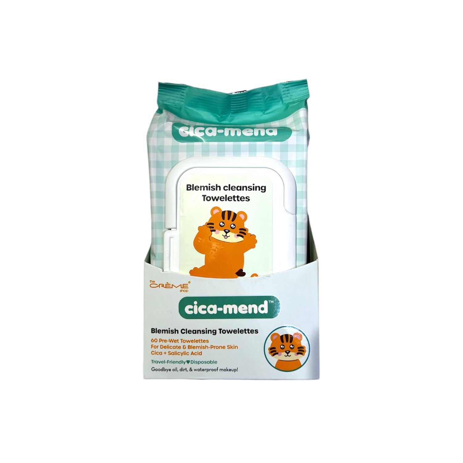 TCS CICA-MEND Blemish Care Cleansing Towlettes