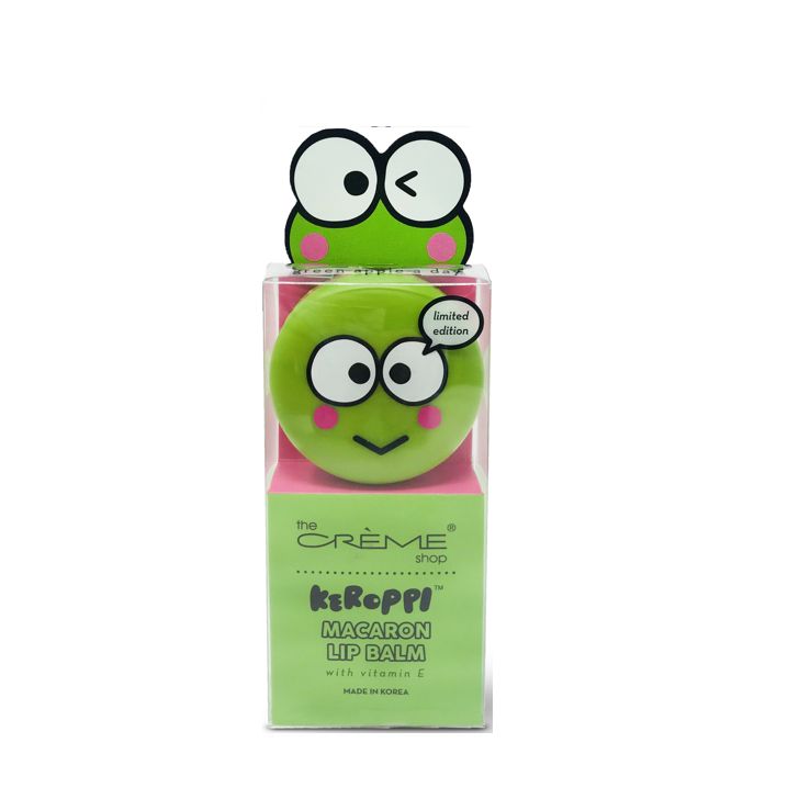TCS Kero Kero Keroppi Macaron Lip Balm (Green Apple)