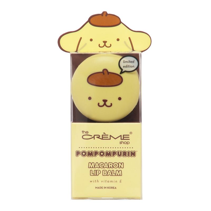 TCS Pompompurin Macaron Lip Balm (Caramel Pudding)
