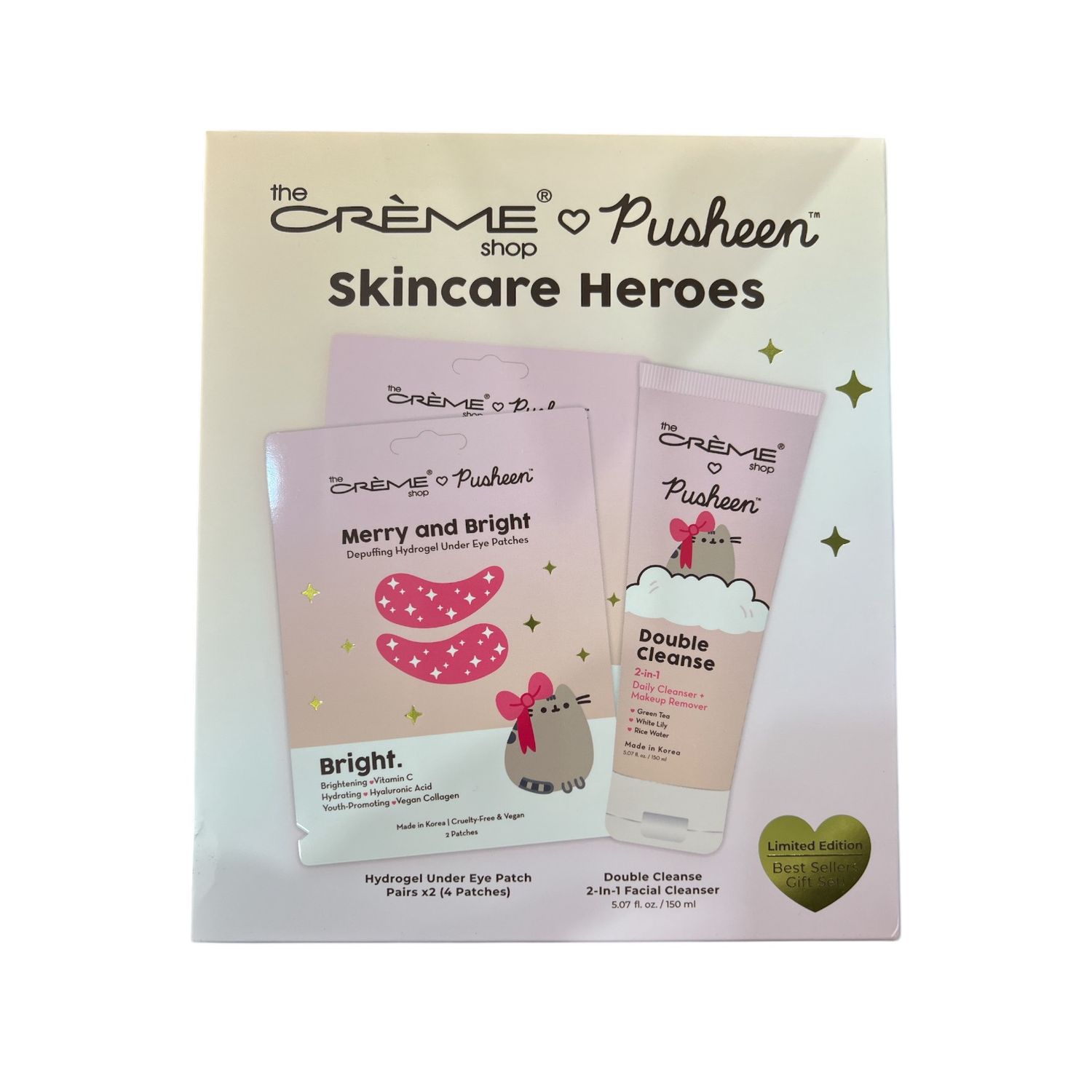 TCS Pusheen Strawberry Skincare Hero Set