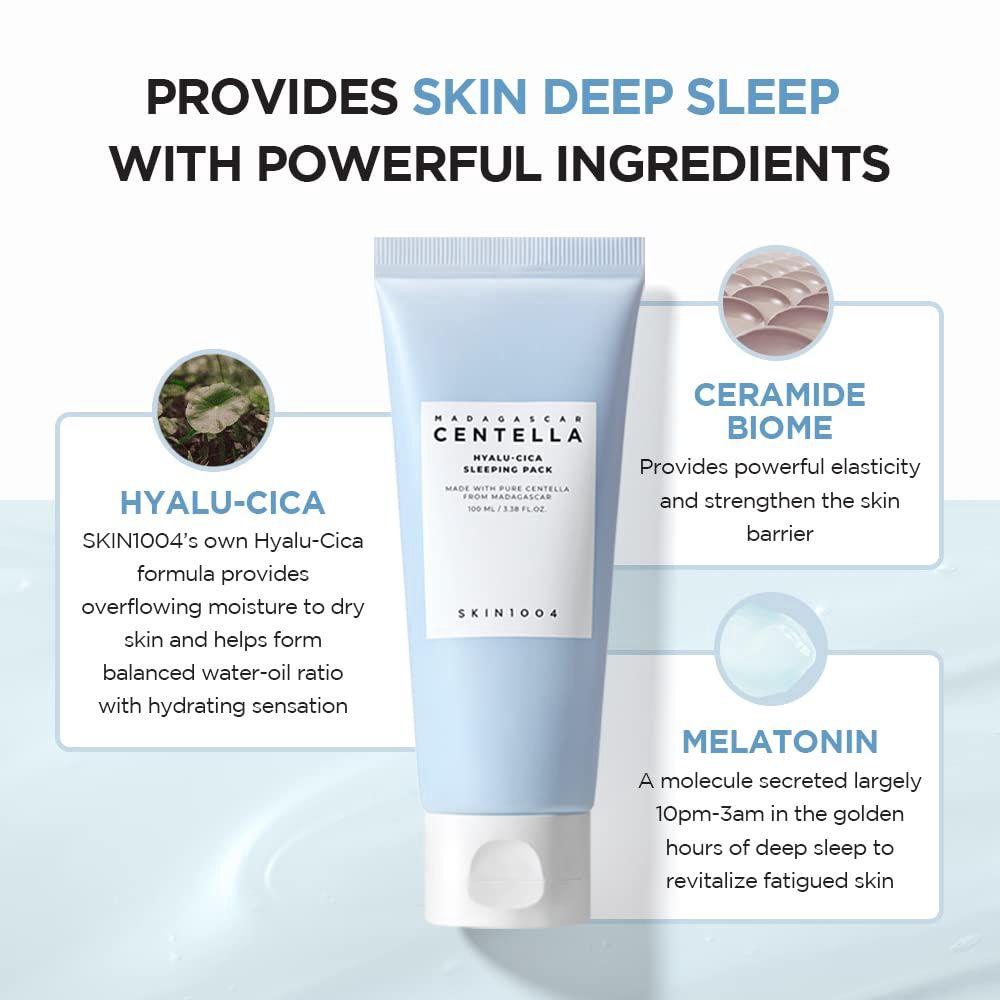 Skin1004 Madagascar Centella Hyalu-Cica Sleeping Pack 100ml