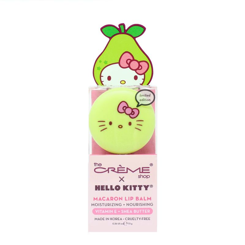 TCS Sanrio Hello Kitty Macaron Lip Balm (Juicy Pear)