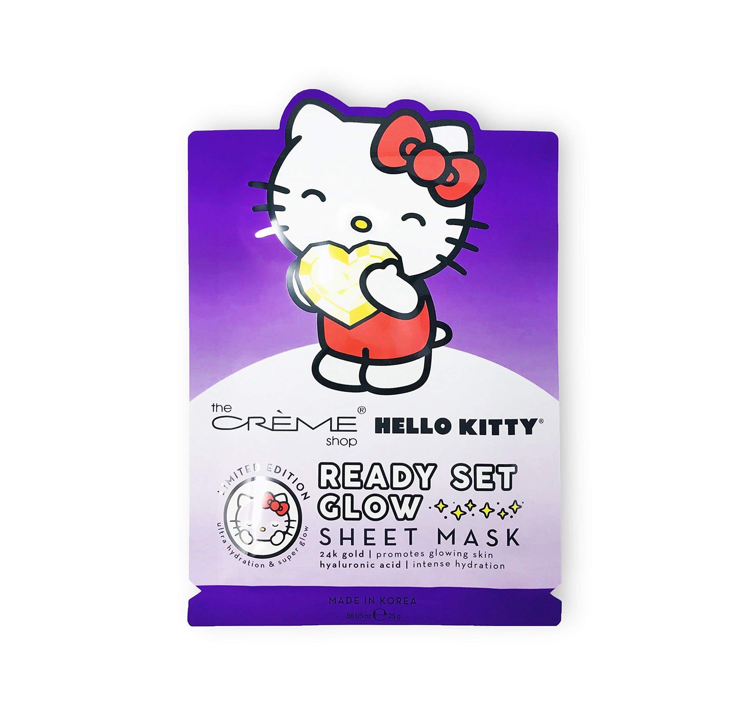 TCS Sanrio Hello Kitty Face Sheet Mask (Ready Set Glow)