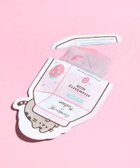 TCS Pusheen Printed Essence Sheet Mask-Keep Calm 3pcs/Box