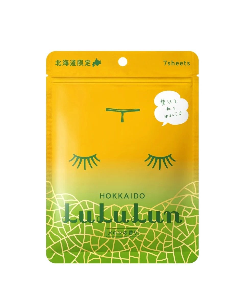 Lululun Premium Hokkaido Melon 7 Sheets