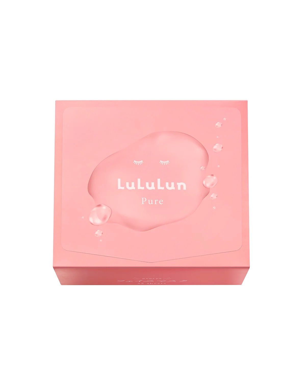 Lululun Pure Sheet Mask Everys (Pink) 32pcs