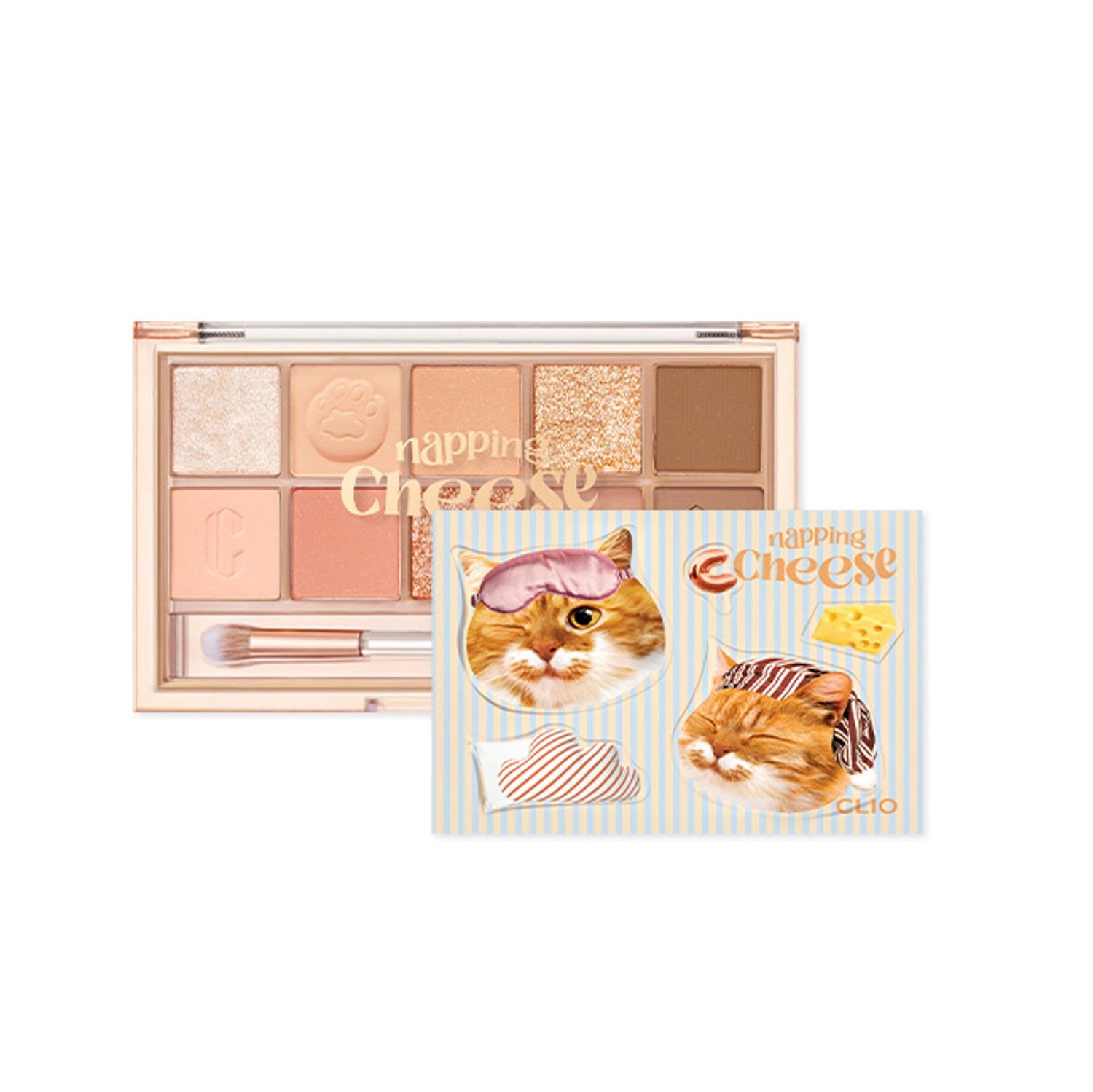 Clio Pro Eye Palette (Koshort in Seoul Limited) #19 Napping Cheese