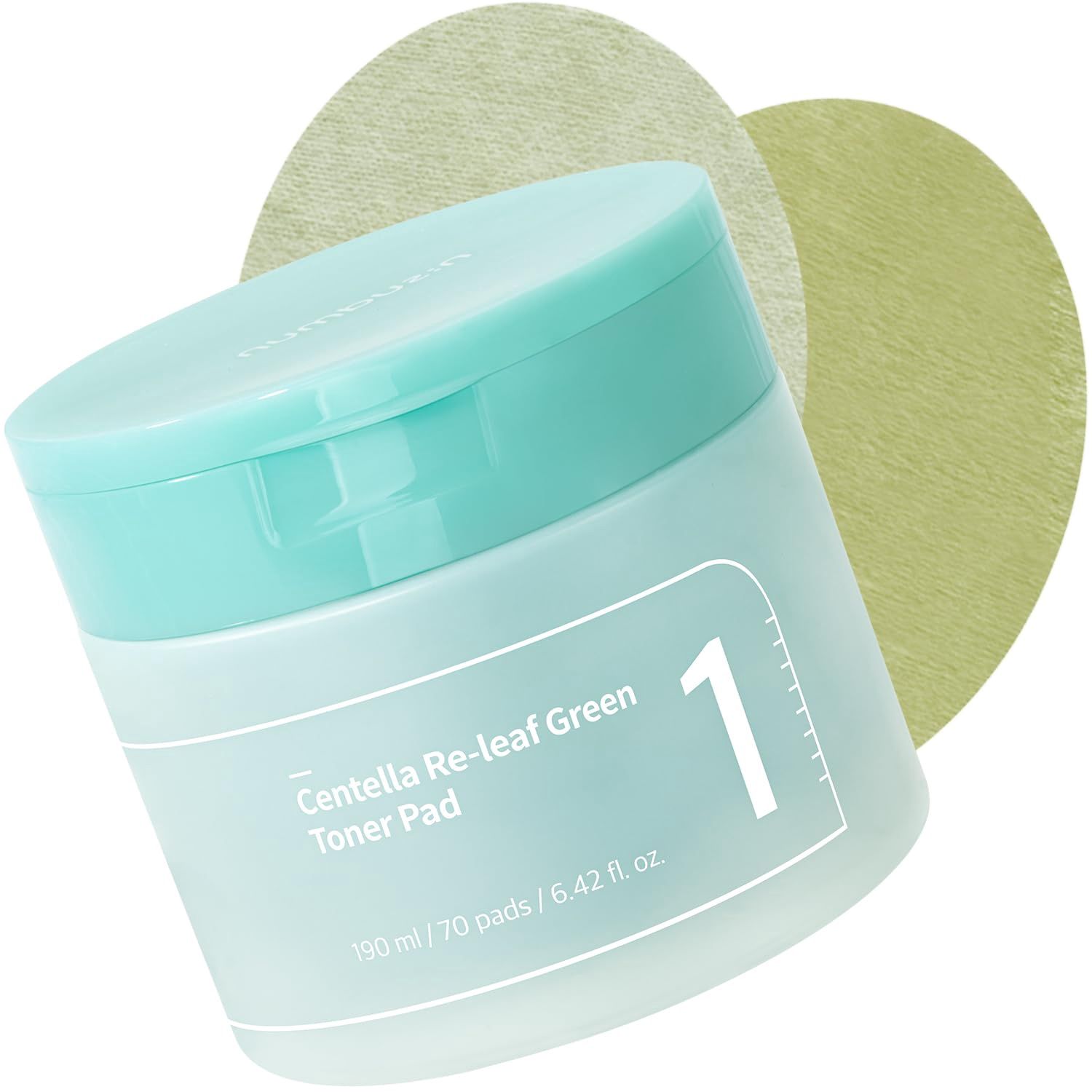 Numbuzin No.1 Centella Re-leaf Green Toner Pad 70pcs