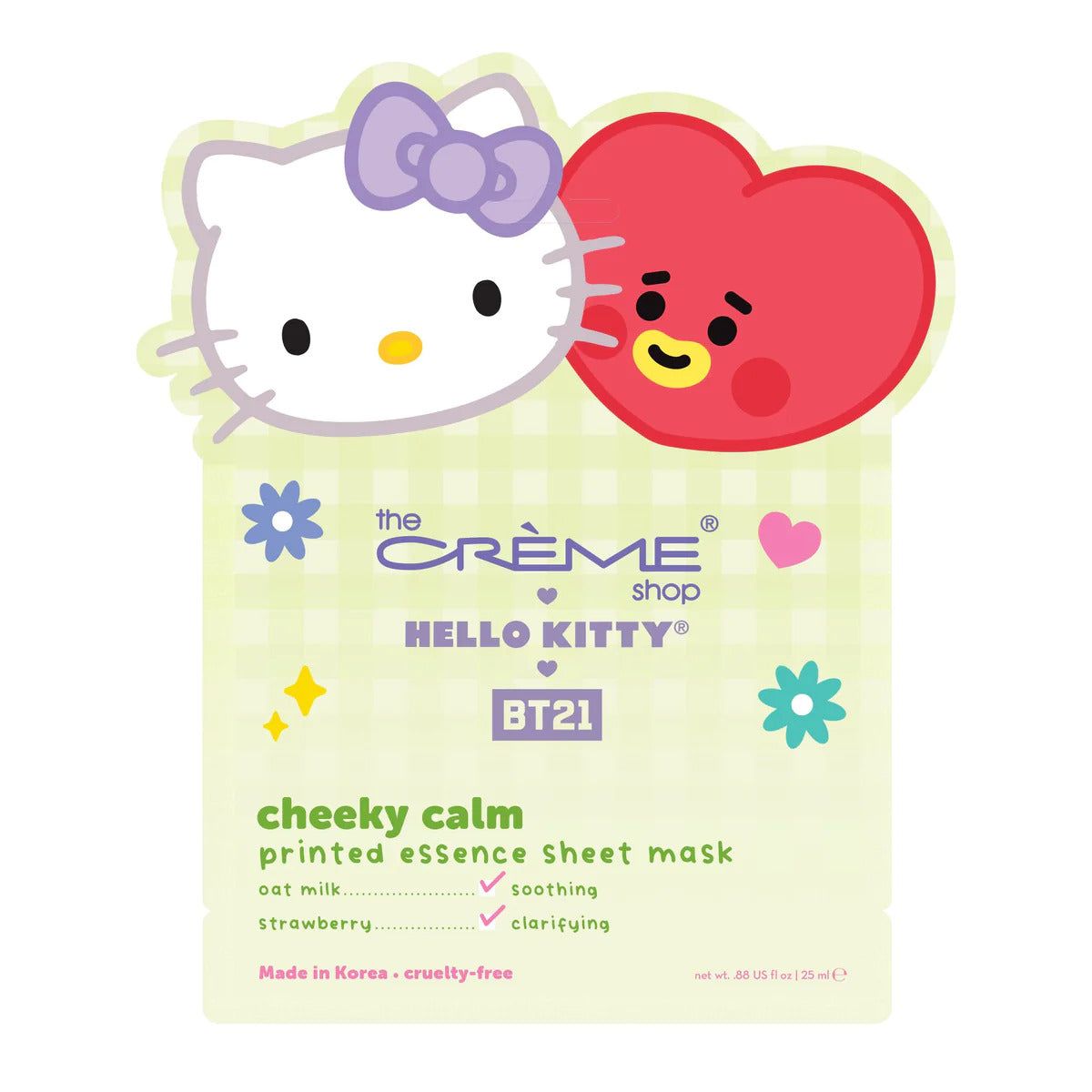 TCS Sanrio Hello Kitty X BT21 Dream Team Printed Essence Sheet Mask Tata