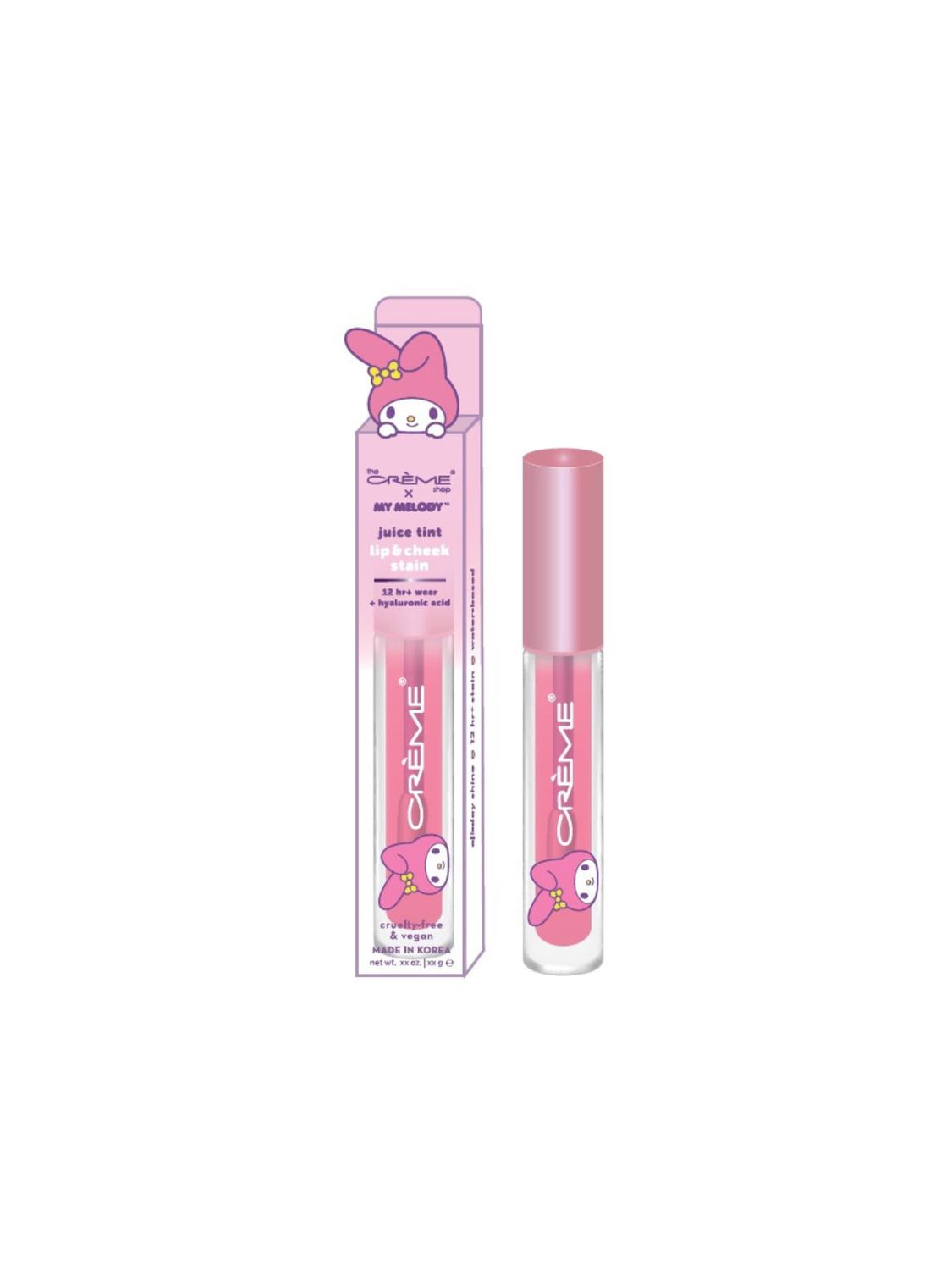 TCS Sanrio My Melody Purple Juice Tint Lip &amp; Cheek Stain (Strawberry Milk)