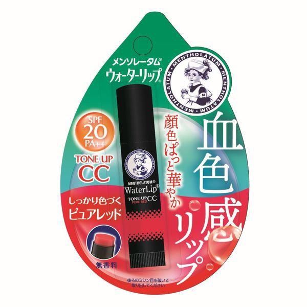 Rohto Mentholatum Water Lip Tone Up CC SPF20/ PA++ (Pure Red)