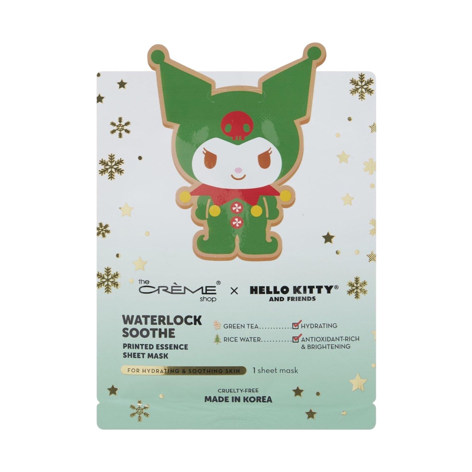 TCS Sanrio Hello Kitty &amp; Friends Waterlock Soothe Sheet Mask