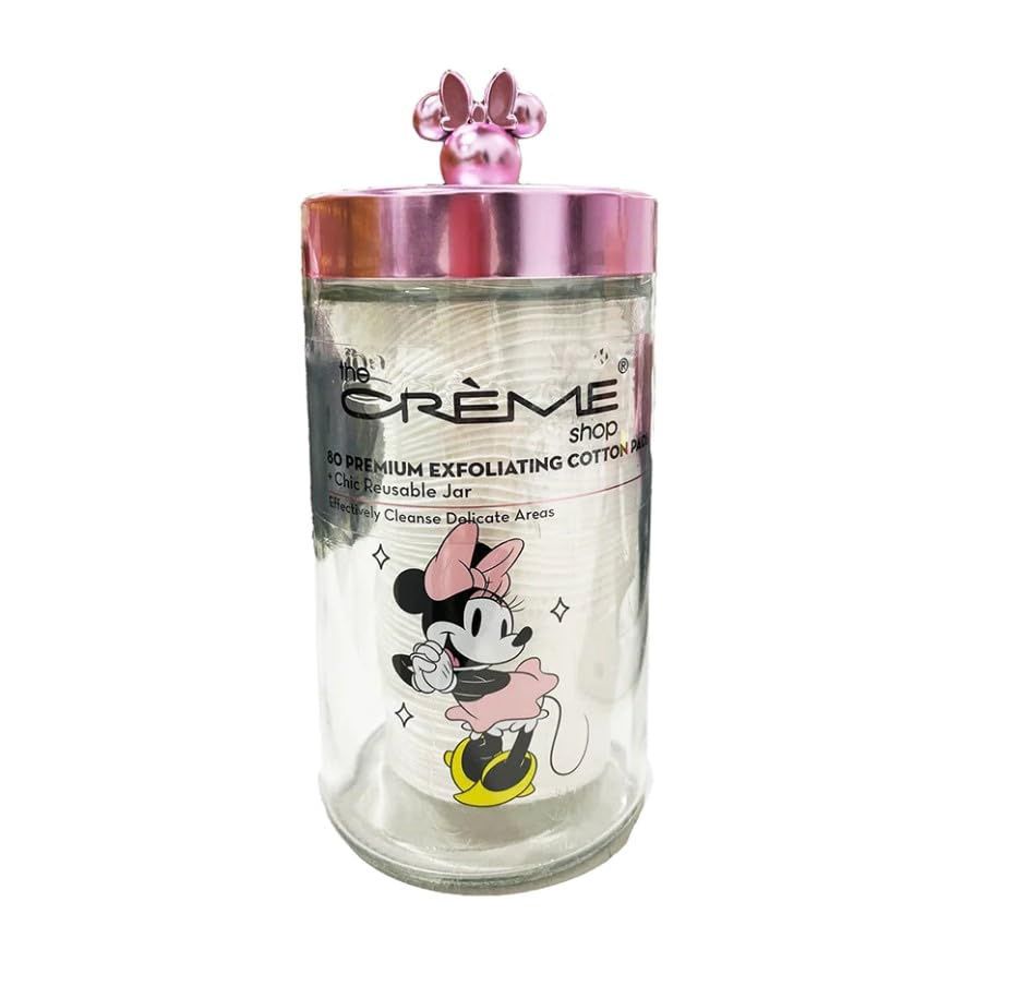 TCS Disney Minnie Mouse Reusable Jar+Premium Cotton Pads*