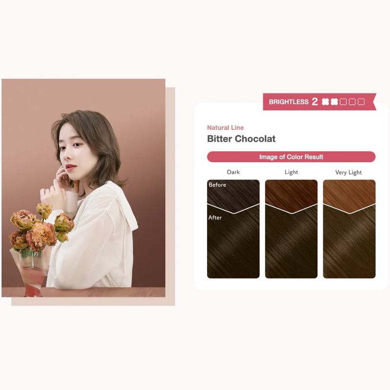 Hoyu Beauty Labo Whip Hair Color - Bitter Chocolate