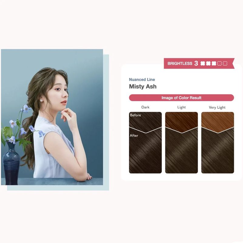 Hoyu Beauty Labo Whip Hair Color - Misty Ash