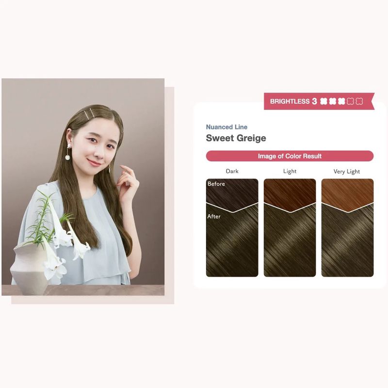 Hoyu Beauty Labo Whip Hair Color - Sweet Greige