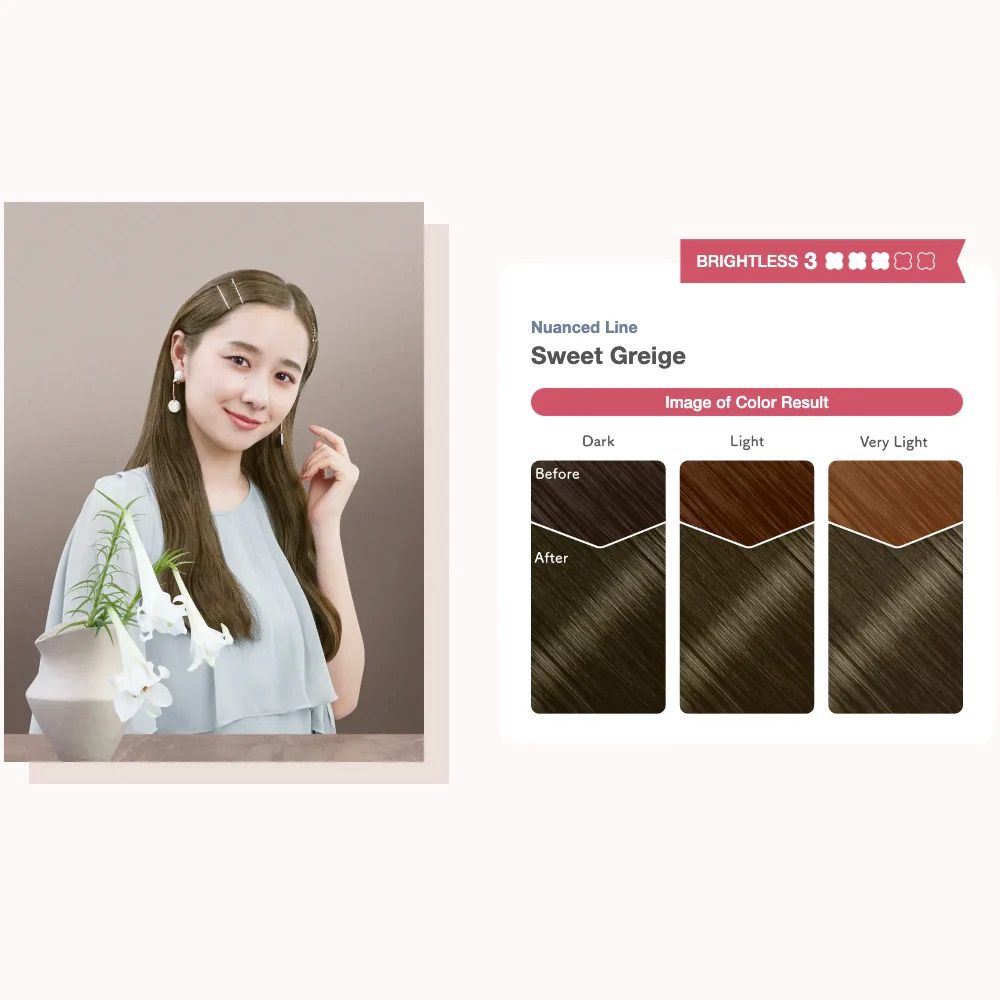 Hoyu Beauty Labo Whip Hair Color - Sweet Greige