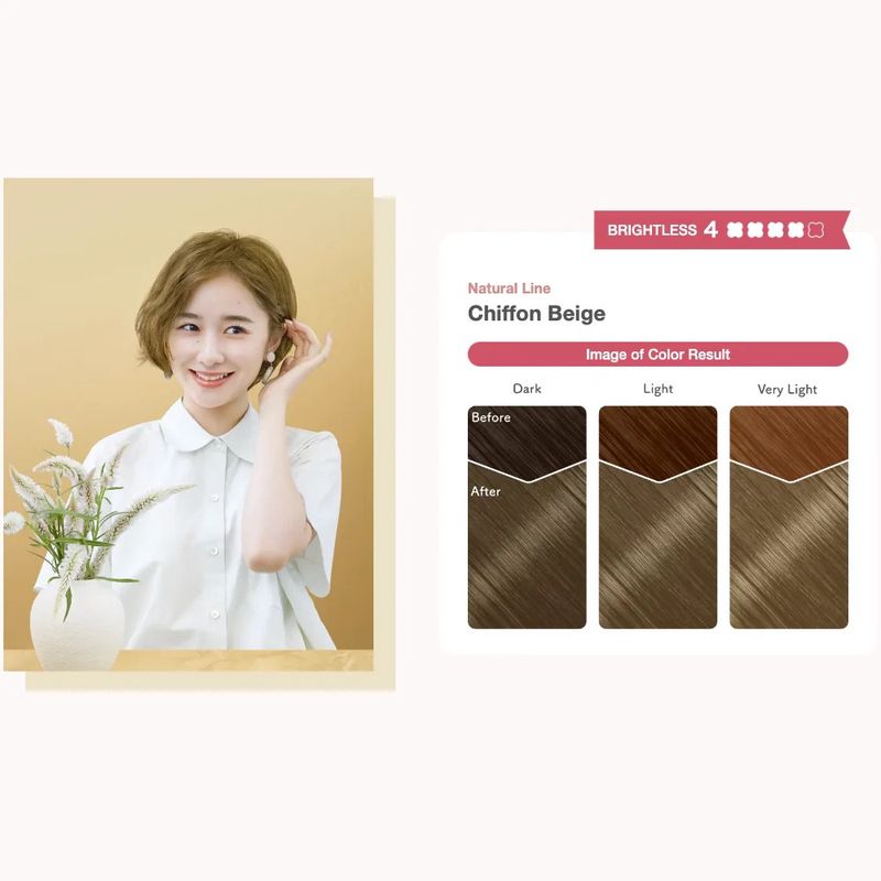 Hoyu Beauty Labo Whip Hair Color - Chiffon Beige