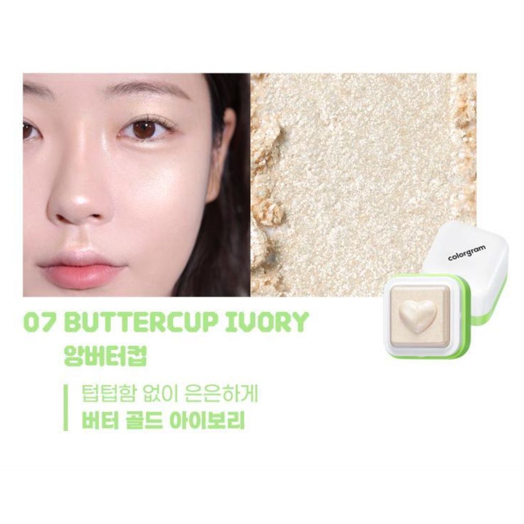 Colorgram Milk Bling Heartlighter #07 Buttercup Ivory
