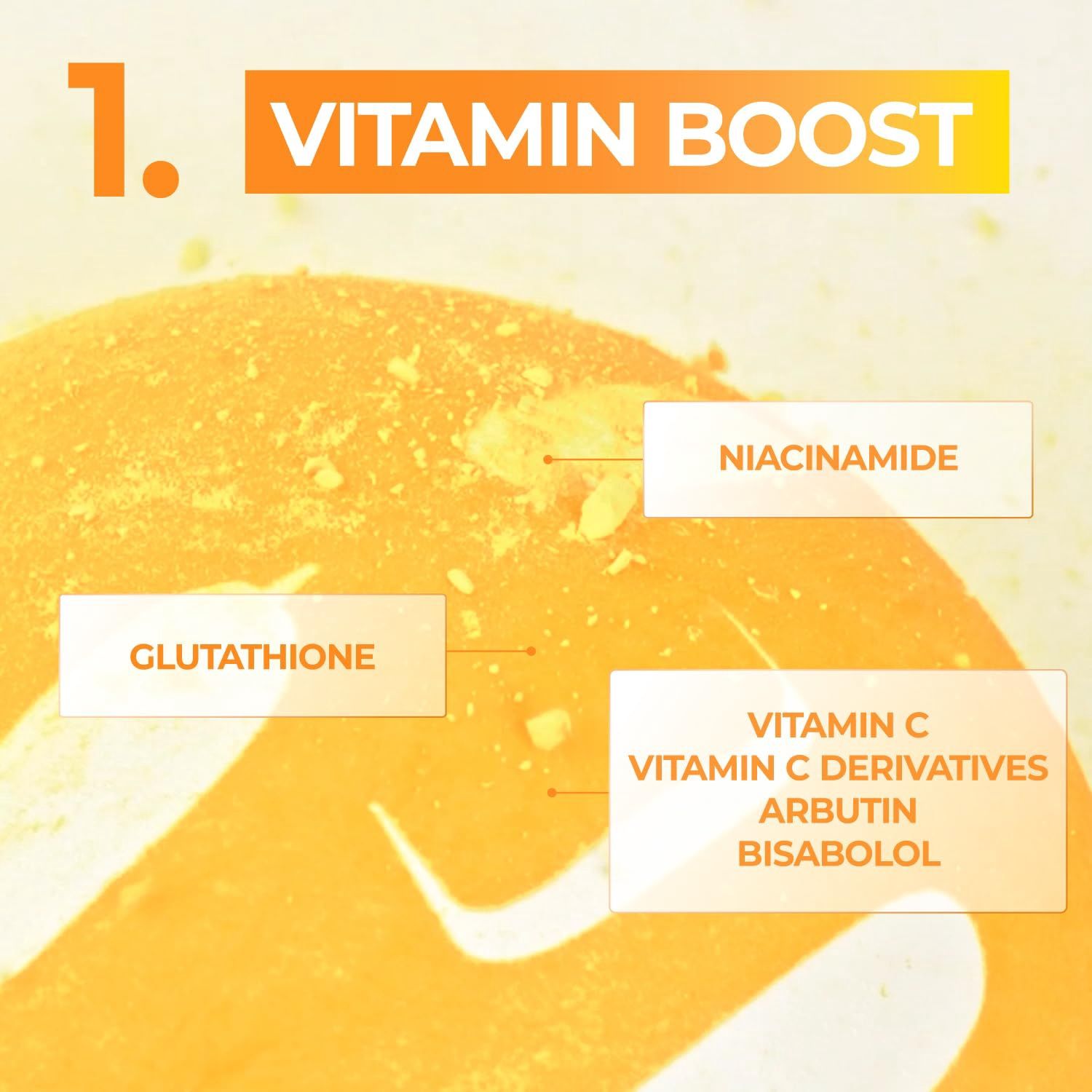 Numbuzin No.5 Vitamin Spotlight Mask 4 Sheets