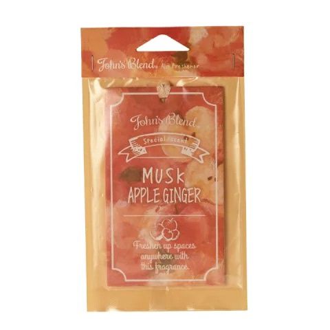 John&#39;s Blend Paper Air Freshener -Apple Ginger (Limited)