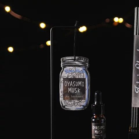 John&#39;s Blend Paper Air Freshener -Oyasumi Musk (Limited)