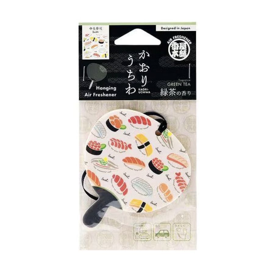 Kaori-Uchiwa Paper Air Freshener (Yuru-Sushi)