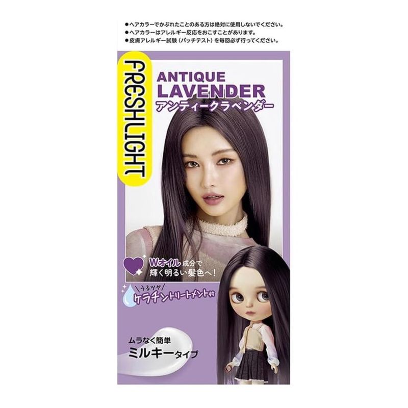 Henkel Lion Cosmetics Fresh Light Milky Hair Color Antique Lavender