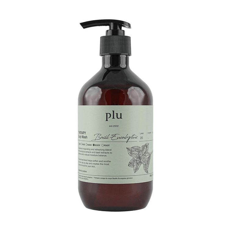 PLU Therapy Body Wash #Basil Eucalyptus 500ml