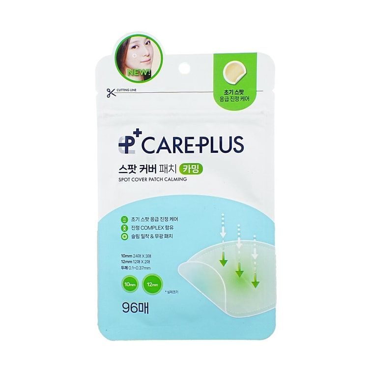 Olive Young Care Plus Scar Cover Spot Patch Calming 96pcs