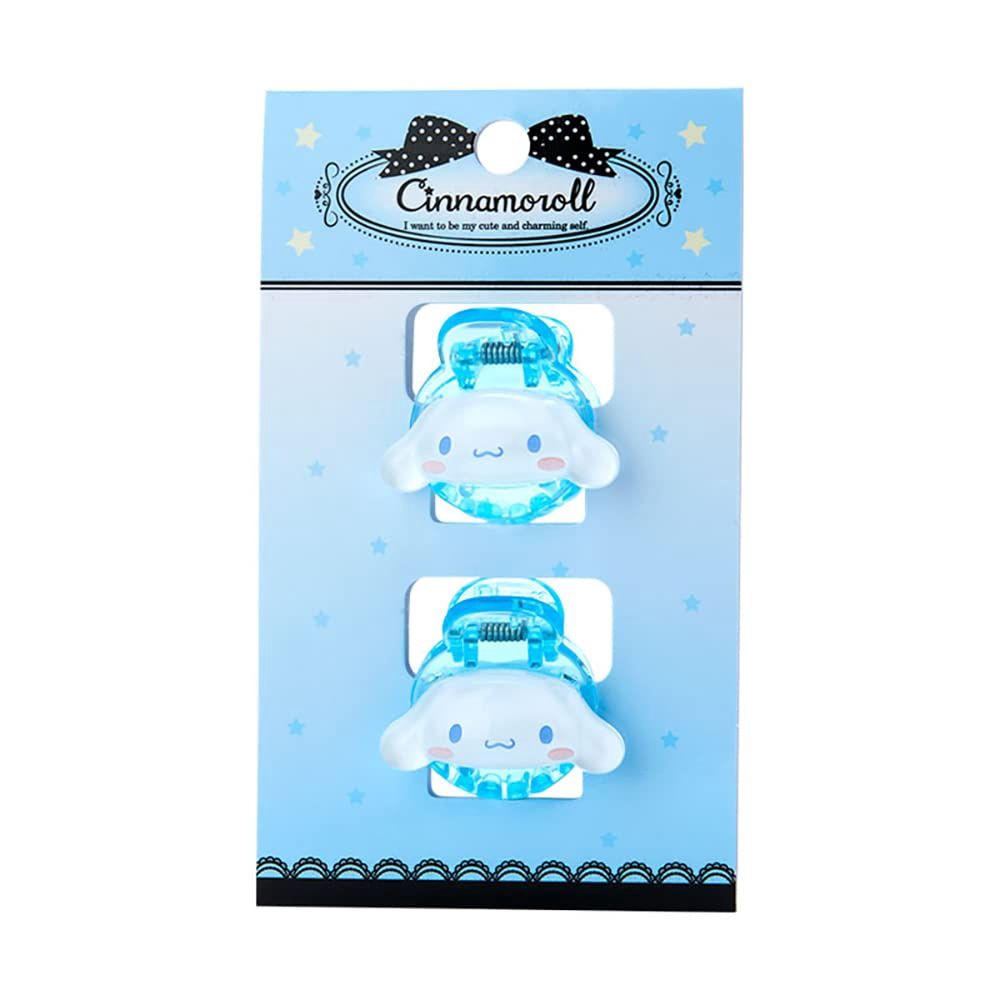 Sanrio Cinnamoroll Clear Mini Hair Clip Set 2pcs