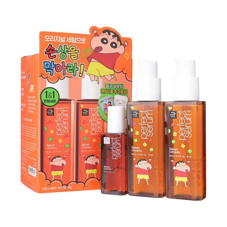 Mise En Scene Perfect Serum Special Set Crayon Shin-Chan Edition - Original Type