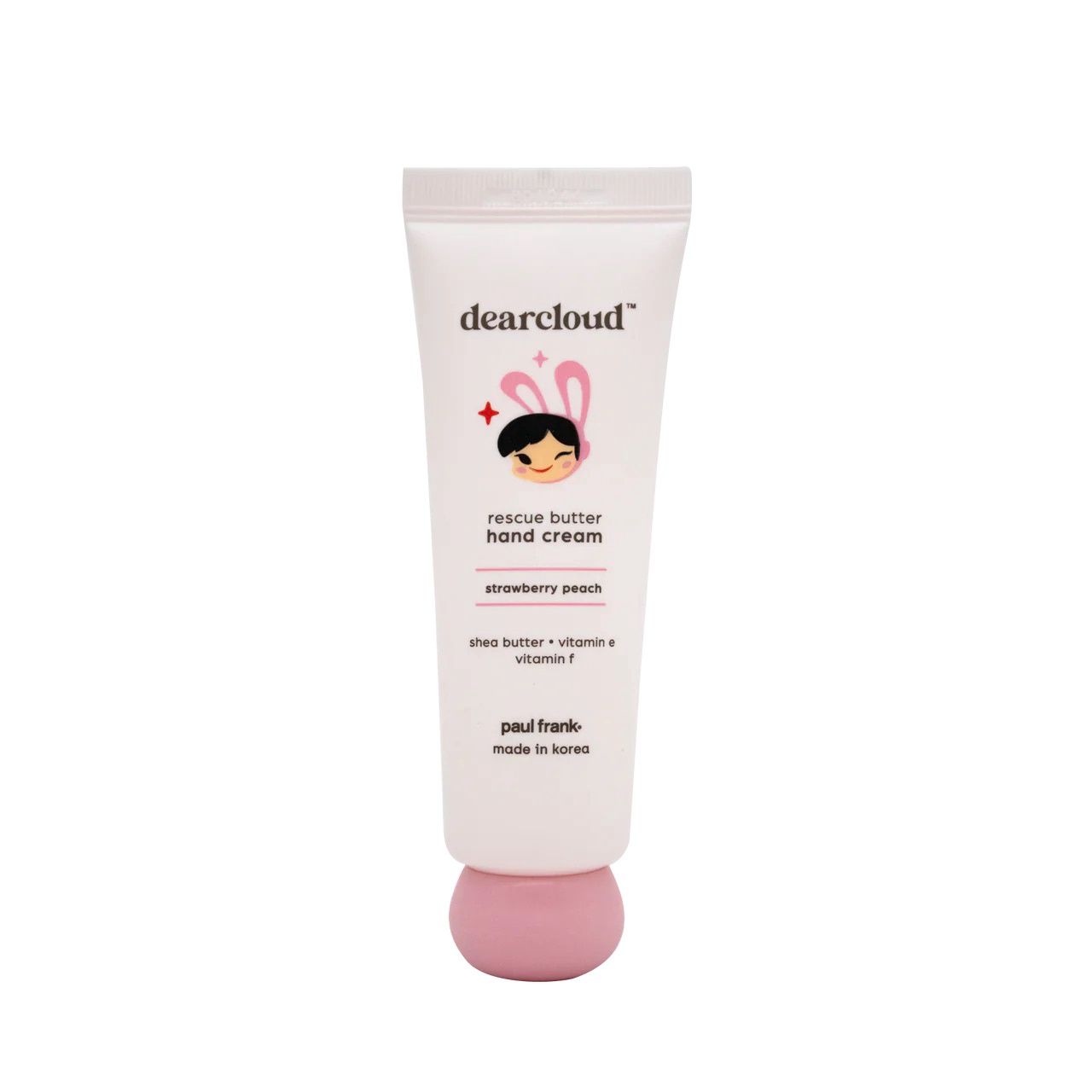 Dearcloud Paul Frank Rescue Butter Hand Cream (Strawberry Peach) 50ml