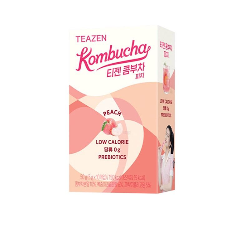 TEAZEN Kombucha Peach 10pcs