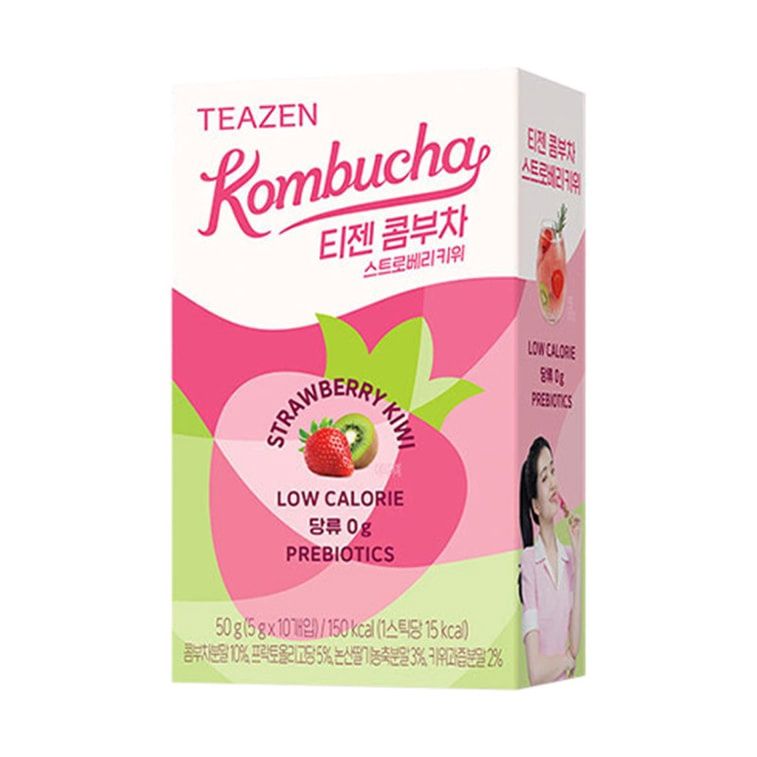 TEAZEN Kombucha Strawberry Kiwi 10pcs