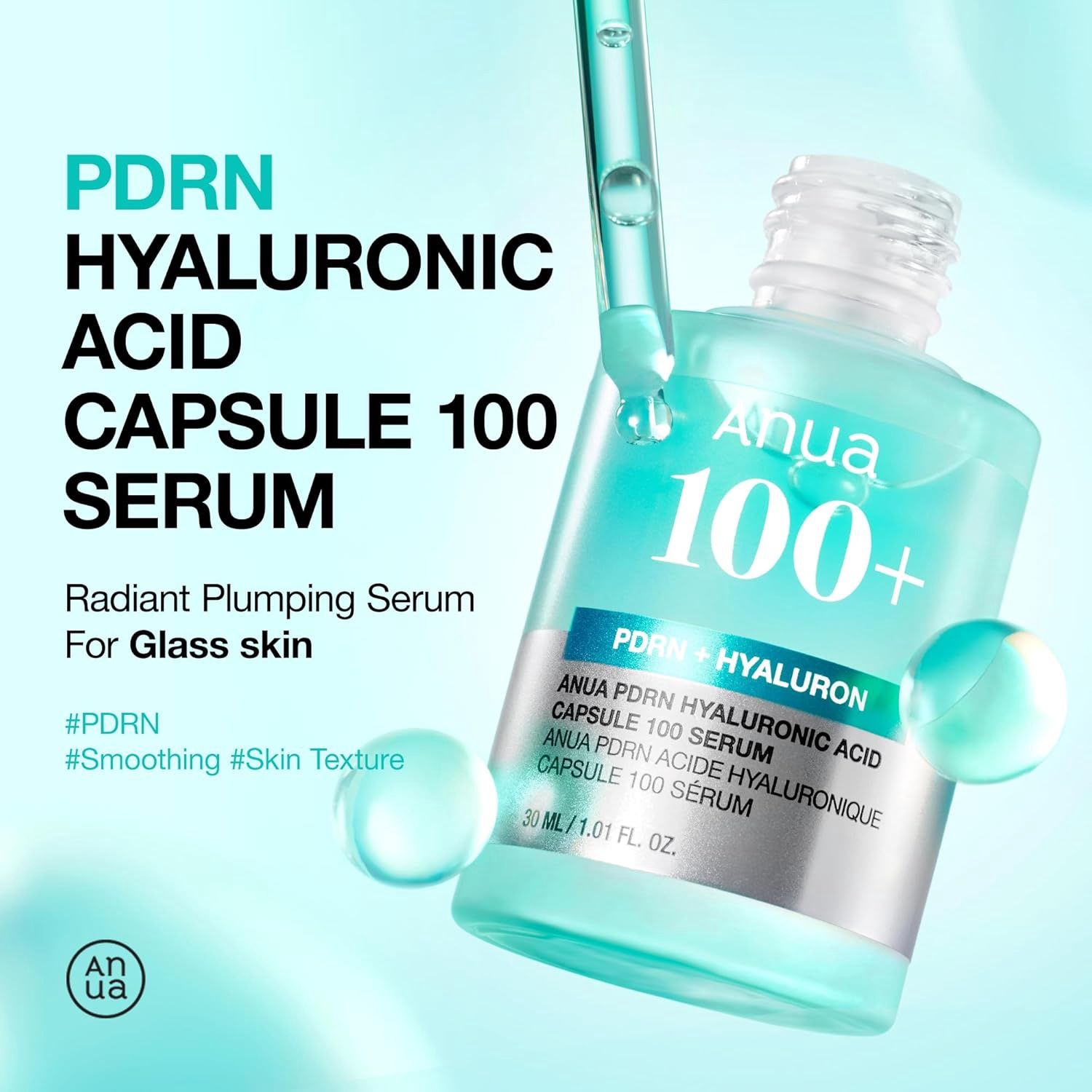 Anua Hyaluronic Acid Capsule 100 Radiant Face Serum