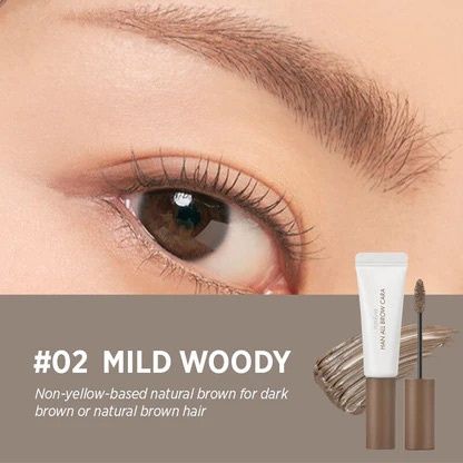 Rom&amp;nd Han All Brow Cara #02 Mild Woody