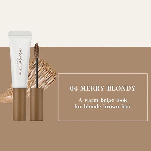 Rom&amp;nd Han All Brow Cara #04 Merry Blondy