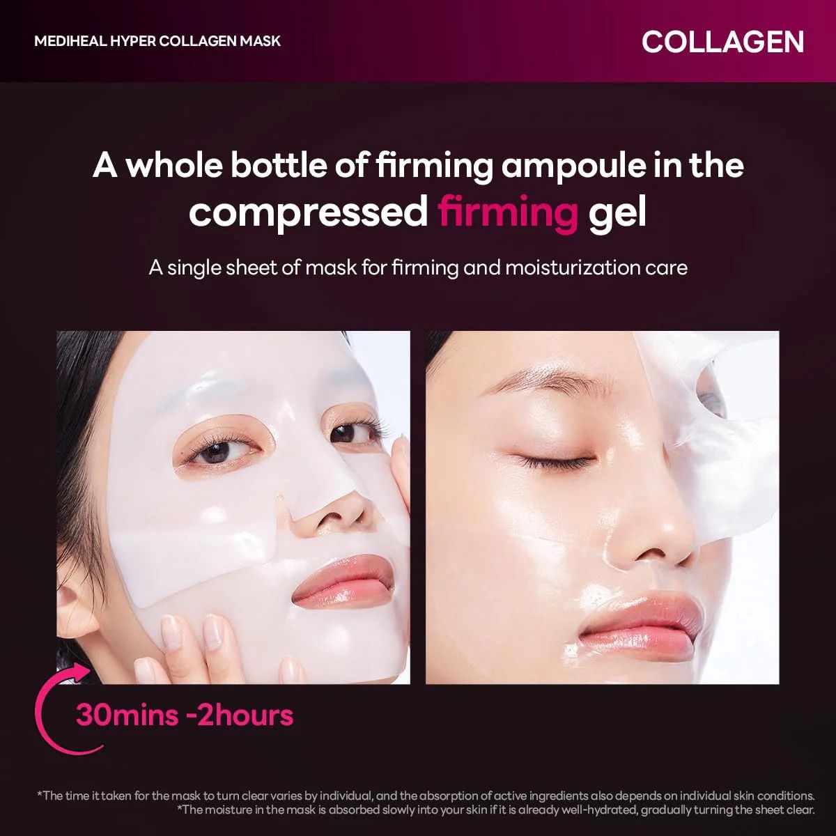 Mediheal Hyper Collagen Mask 4pcs/Box